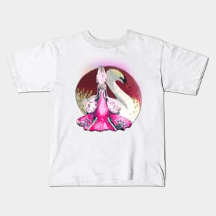 Mermaid Rock Painting Kids T-Shirt